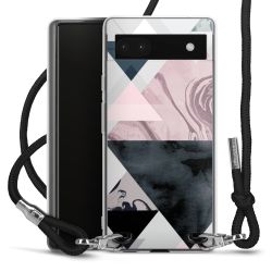 Carry Case Transparent Fabric black/silver