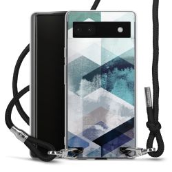 Carry Case Transparent Fabric black/silver