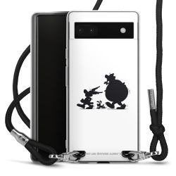 Carry Case Stoff schwarz/silber