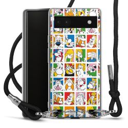 Carry Case Stoff schwarz/silber