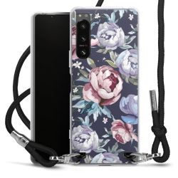 Carry Case Transparent Fabric black/silver