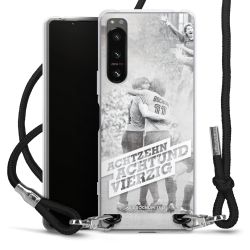 Carry Case Stoff schwarz/silber