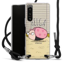 Carry Case Stoff schwarz/silber