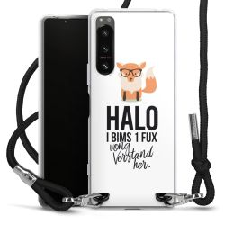 Carry Case Stoff schwarz/silber