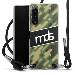 Carry Case Stoff schwarz/silber