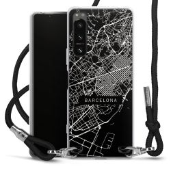 Carry Case Transparent Fabric black/silver