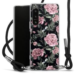 Carry Case Transparent Fabric black/silver