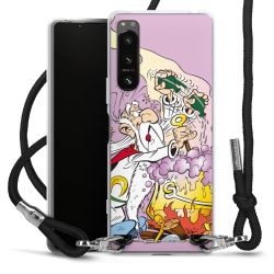 Carry Case Stoff schwarz/silber