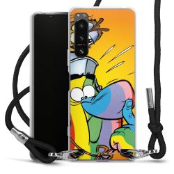 Carry Case Stoff schwarz/silber