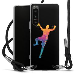 Carry Case Stoff schwarz/silber