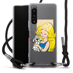 Carry Case Stoff schwarz/silber