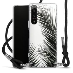 Carry Case Transparent Fabric black/silver