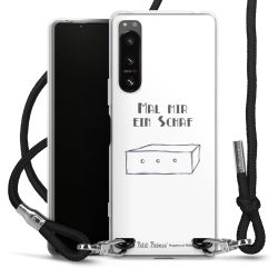 Carry Case Stoff schwarz/silber