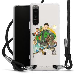 Carry Case Stoff schwarz/silber