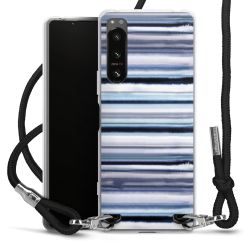 Carry Case Transparent Fabric black/silver