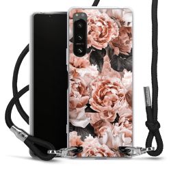 Carry Case Transparent Fabric black/silver