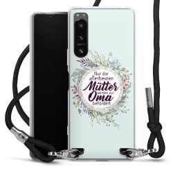 Carry Case Stoff schwarz/silber