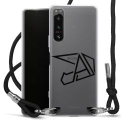 Carry Case Stoff schwarz/silber