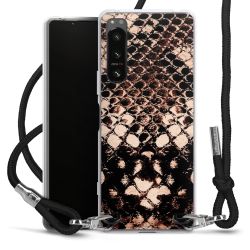 Carry Case Transparent Fabric black/silver