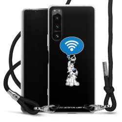 Carry Case Stoff schwarz/silber