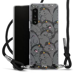 Carry Case Stoff schwarz/silber