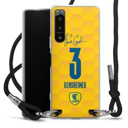 Carry Case Stoff schwarz/silber