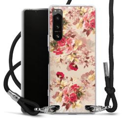 Carry Case Transparent Fabric black/silver