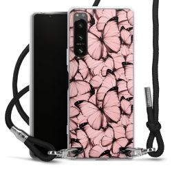 Carry Case Transparent Fabric black/silver