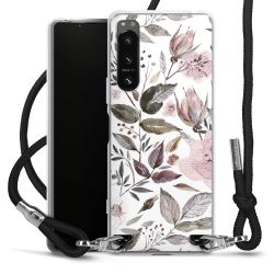 Carry Case Transparent Fabric black/silver