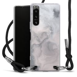 Carry Case Transparent Fabric black/silver