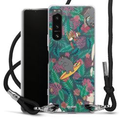 Carry Case Stoff schwarz/silber