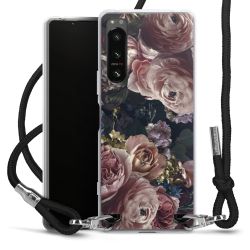 Carry Case Transparent Fabric black/silver