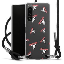 Carry Case Stoff schwarz/silber