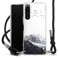 Carry Case Transparent Fabric black/silver