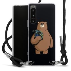 Carry Case Stoff schwarz/silber