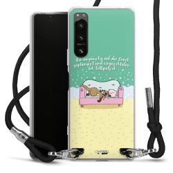 Carry Case Stoff schwarz/silber