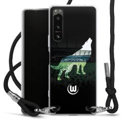 Carry Case Stoff schwarz/silber