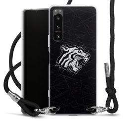 Carry Case Stoff schwarz/silber