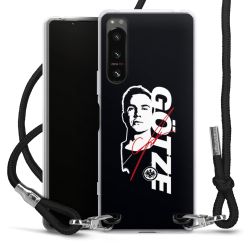 Carry Case Stoff schwarz/silber