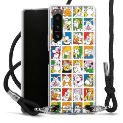 Carry Case Stoff schwarz/silber