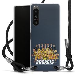 Carry Case Stoff schwarz/silber