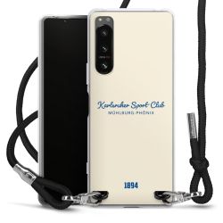 Carry Case Stoff schwarz/silber