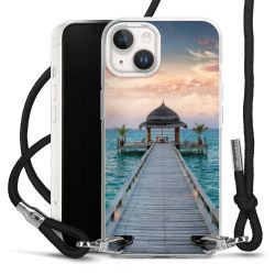 Carry Case Transparent Fabric black/silver