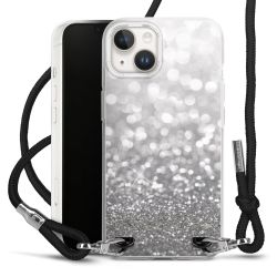 Carry Case Transparent Fabric black/silver