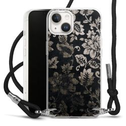 Carry Case Transparent Fabric black/silver