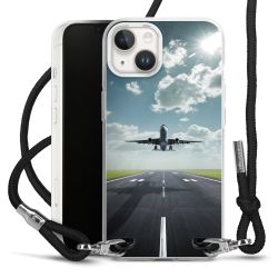 Carry Case Transparent Fabric black/silver