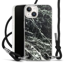 Carry Case Transparent Fabric black/silver