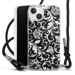 Carry Case Transparent Fabric black/silver