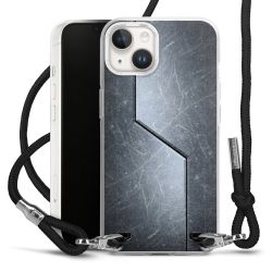 Carry Case Transparent Fabric black/silver