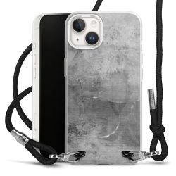 Carry Case Transparent Fabric black/silver